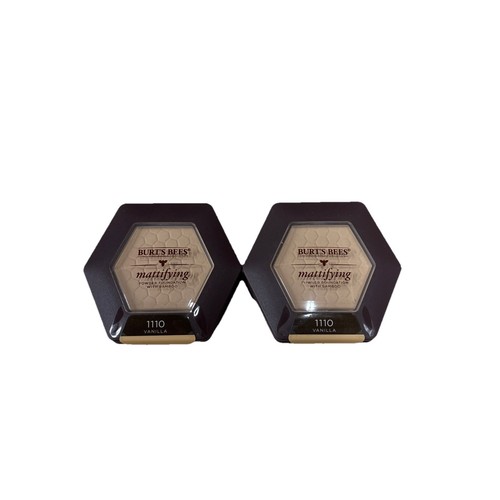 Burt’s Bees 100% Natural Origin Mattifying Powder Foundation 2 Pack - Picture 1 of 3
