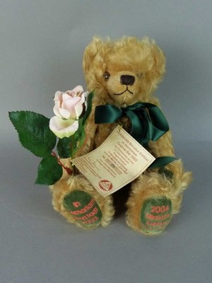 Hermann Coburg Miniatur Edition 004/100 Teddybär Memoriam Festival Bär 2003 (EB
