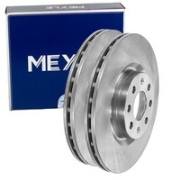 2X Meyle Bremsscheiben 284Mm Vorne Passend FÜR Fiat Grande Punto Opel Adam Corsa