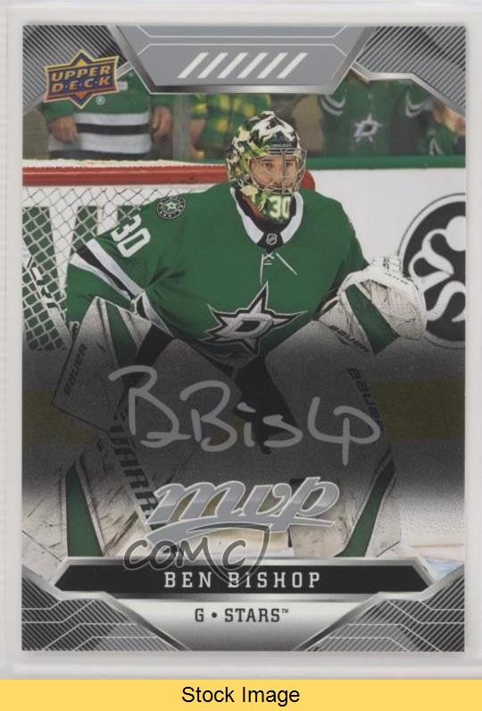 2019-20 Upper Deck MVP Silver Script Ben Bishop #60 READ 0zu