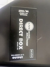 Live Wire Solutions - PDI DIRECT BOX Passive Switchable Hi-Z Input to LO-Z Out