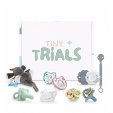 Pacifier Trial Pack Variety Box for Newborns 0  6 Months   9 Bpa-Free Silicone Ba