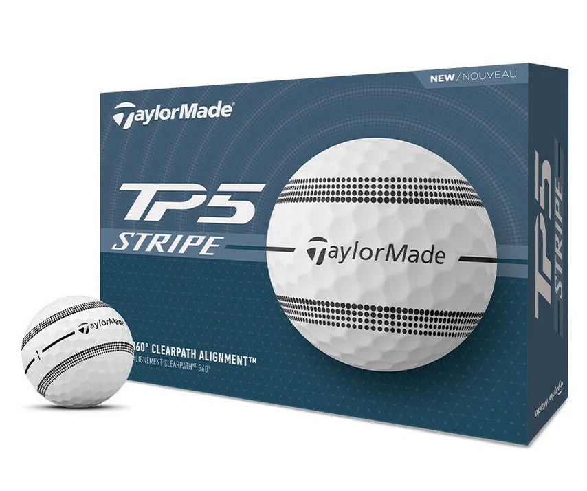 TAYLORMADE Taylor Made TP5 Golfbälle in weiß (12 Stück) V9902001 /2025