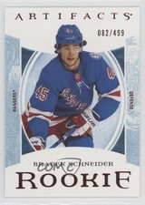 2022-23 Upper Deck Artifacts Rookies Ruby 82/499 Braden Schneider #185 2vh