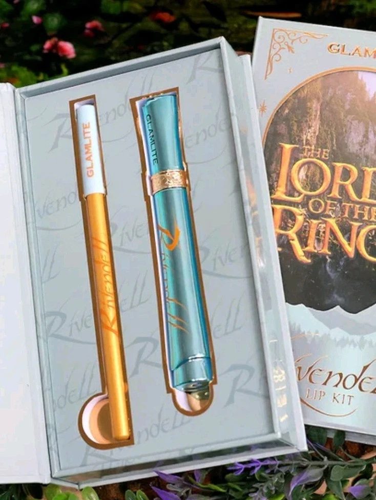 Glamlite Lord of the Rings Rivendell Lip Kit New