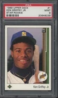 1989 Upper Deck Star Rookie #1 Ken Griffey Jr RC Rookie Mint PSA 9