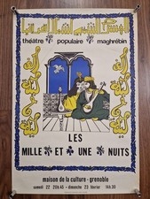 Maison Culture Grenoble,  Theatre Maghrebin, 1001 Nuits, 1990