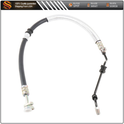 Tuyau Direction Assistée Gauche Pour Honda CR-V 2.2L I-CTDi Diesel 2005-2006 - Réf. 53713-SKN-G02 - En Caoutchouc Noir