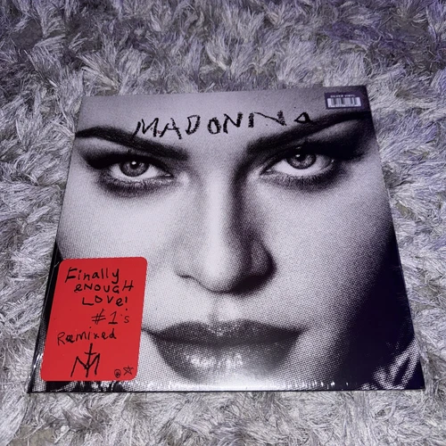 Madonna Finally Enough Love LP Album vinyl record 2 X Remastered Limited Silver