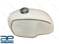 FüR BMW R100 Rs Rt R90 R80 R75 Creme Bemalt Benzin Fuel Benzintank Stahl S2U