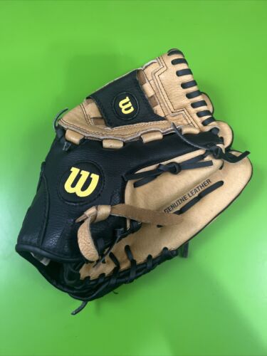 Wilson Softball Glove Mitt A360 Leather 12” A036012 RIGHT Hand Throw - Picture 1 of 11