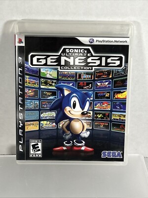 Sonic's Ultimate Genesis Collection (Sony PlayStation 3, PS3) CIB Complete Works