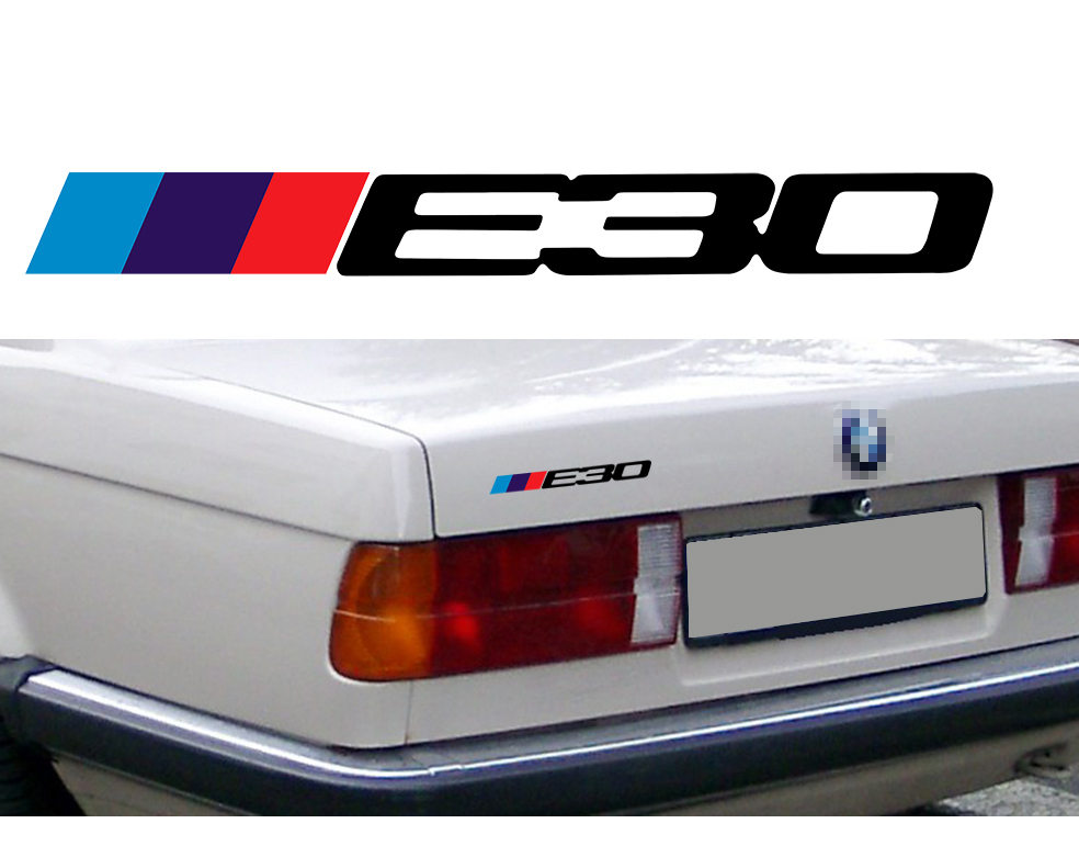 Stickers Voiture Tuning LOGO E46 POUR BMW MOTORSPORT SPORT RACING - Foto 4