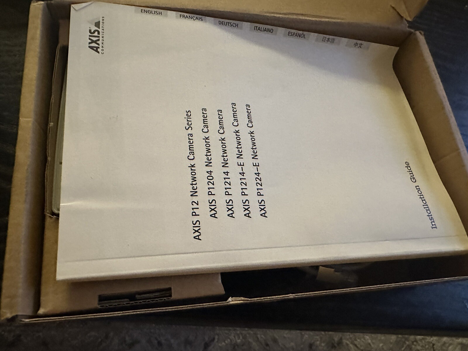 AXIS COMMUNICATIONS P1214 0532-001