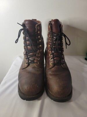 Chippewa Waterproof Membrane Steel Toe Boots Distressed  display picture 3
