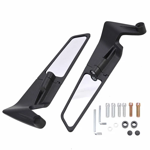 Wind Swivel Wing RearView Side Mirror For Yamaha MT07 MT09 MT10 MT-10SP MT-25 AU - Picture 17 of 17