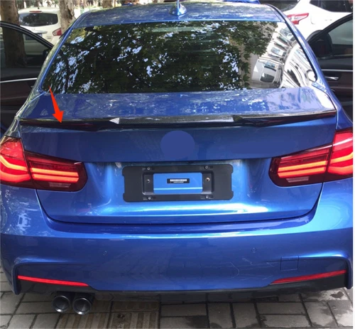 M3 Style ABS Rear Spoiler Carbon Fiber Fit 2012-2018 BMW 3 Series F30 Sedan - Bild 5 von 8