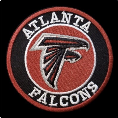 Disegno Da Ricamo Degli Atlanta Falcons – Modello Del Logo Della Squadra NFL - Foto 6