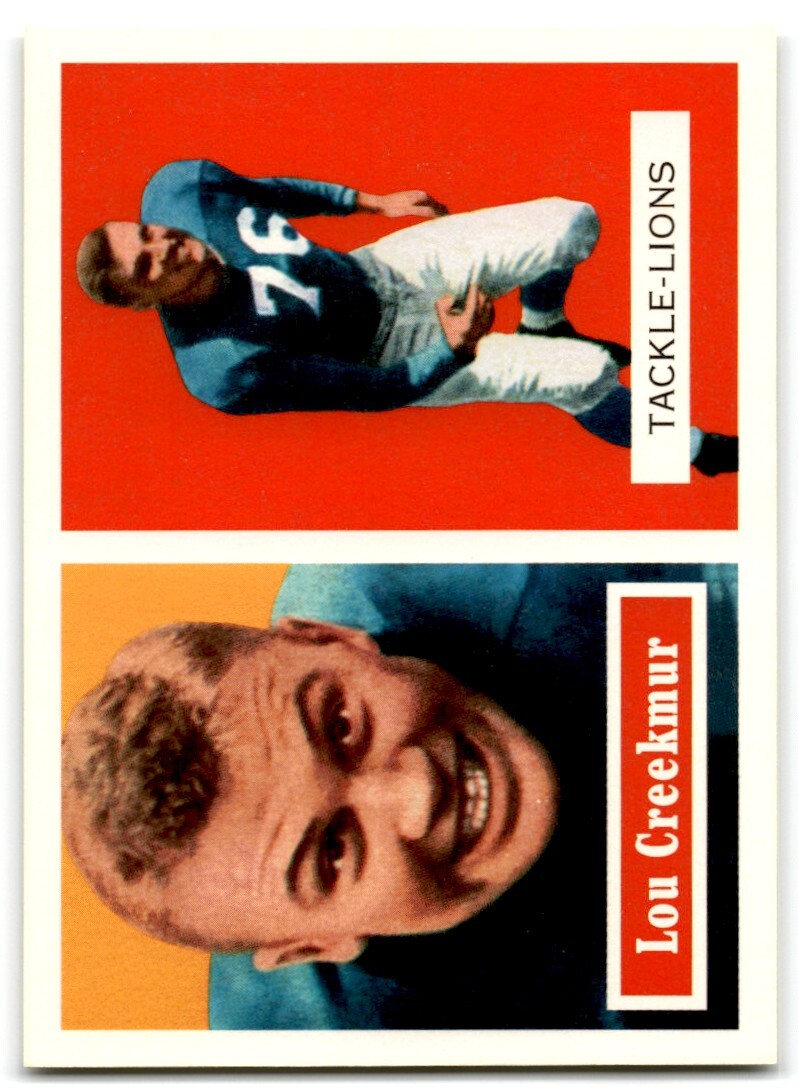 1994 Topps Archives 1957 Lou Creekmur Detroit Lions #20 | eBay
