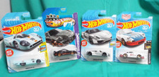hotwheels lot of 4 Porsche 911, 911, 917, 918