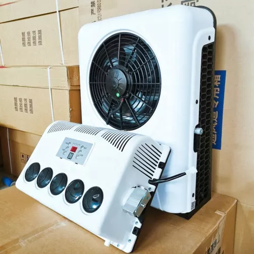 12V Split Air Conditioner 12000 BTU AC Kit Fit for Cab Semi Truck Bus Caravan RV - Picture 3 of 14