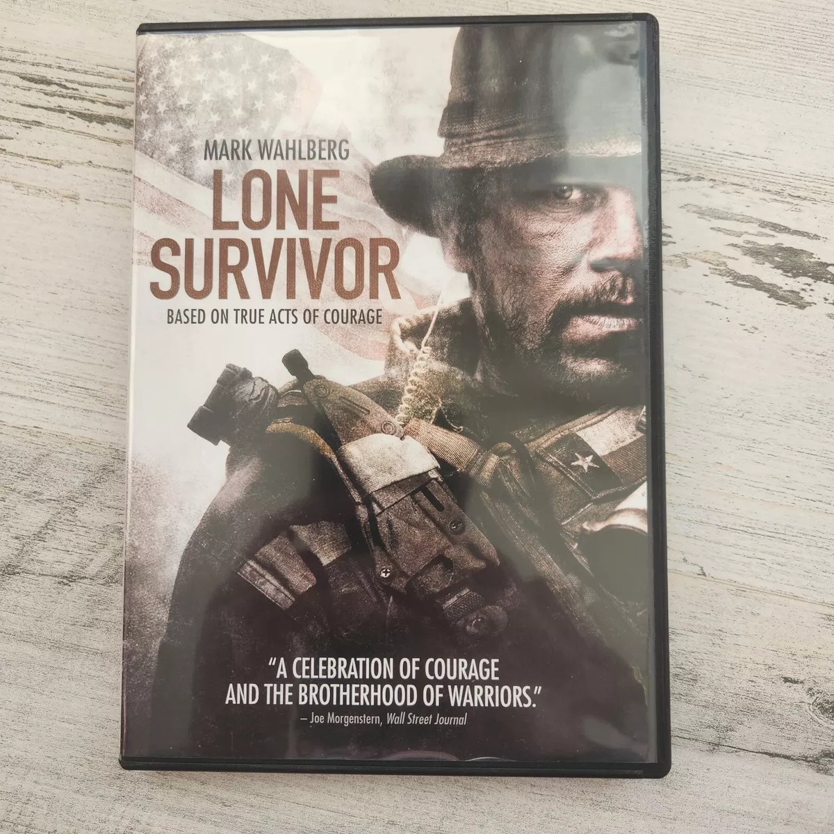 Lone Survivor; Starring: Mark Wahlberg, Emile Hirsch, Eric Bana