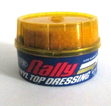 Vintage Auto Can Rally Vinyl Top Dressing W Sponge Garage Shop Deco Sealed New