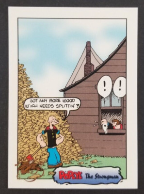 Popeye 1996 Cartoon Card #31 (NM)