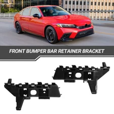 For Honda Civic 2022 2023 2024 Front Left+Right Side Bumper Bar Retainer Bracket
