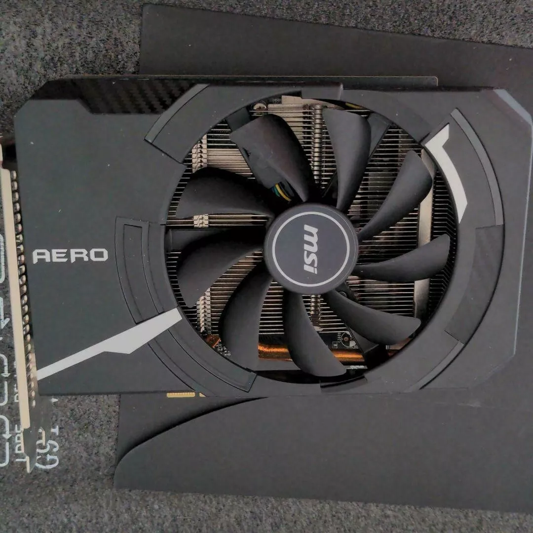 MSI GEFORCE RTX 2060 AERO ITX 6G OC Graphics Card 6GB GDDR6 Very Good