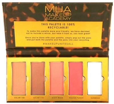 MUA MAKE UP ACADEMY MUA GOLDEN HOUR FACE PALETTE LATEST VEGAN VERSION BRAND NEW & SEALED