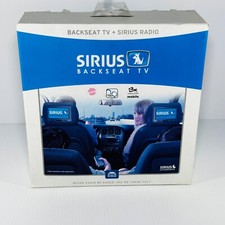 Sirius SCV1 Backseat TV System for Sirius / for XM Satellite Radio Receiver NIB