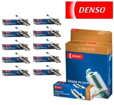 10 Pack Denso Standard Spark Plugs for FORD E-350 CLUB WAGON 2005 V10-6.8L
