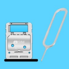 SIM and Memory Card Tray Holder f Samsung Galaxy Tab S7 FE 5G 12.4" SM-T738U USA