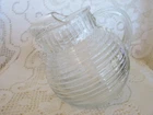Vintage Anchor Hocking Manhattan Juice Pitcher