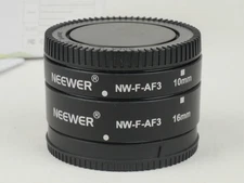 Neewer NW-F-AF3 Extension Tube Set for Fujifilm X-Mount Cameras | Used