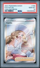 PM - 2021 - POKEMON SWSH - CHILLING REIGN - #189 - CAITLIN - PSA 10 (GEM MINT) on eBay