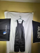 CHAMPION "VENTURE DRY" Black BIB SNOW SKI SNOWBOARD Pants Large