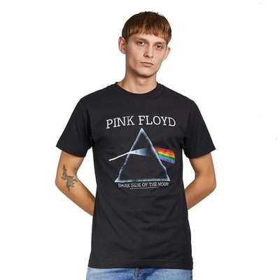 Pink Floyd - Dark Side Of The Moon Distressed T-Shirt Black