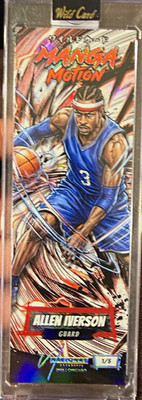 Wild Card 2026 Slim Gem Manga Motion Allen Iverson  1/5