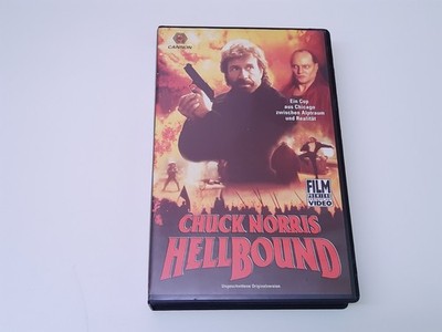 Hellbound 1994 Uncut VHS German PAL Cannon Video Chuck Norris Calvin Levels