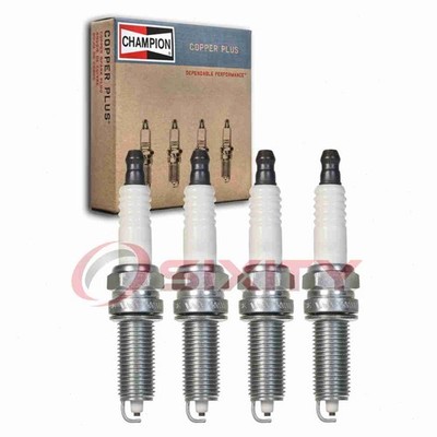 4 pc Champion Copper Plus Spark Plugs for 2014-2017 Kia Rondo 2.0L L4 ub