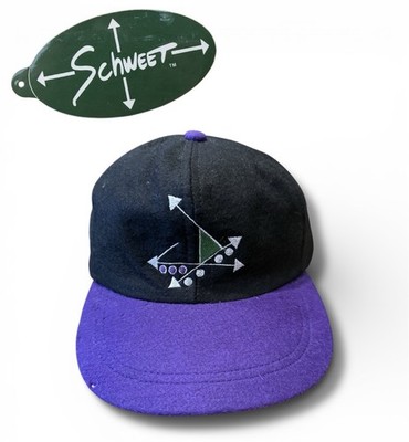 Vintage 90 s Schweet Skateboard Sport Snapback Hat Stussy Rap polo NY SAMPLE 1/1
