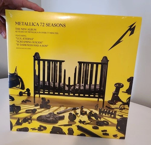 Metallica 72 Seasons Charlotte Splatter Vinyl Record New Sealed