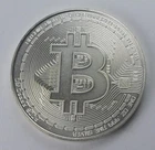 2021 Bitcoin 1 Troy oz .999 Fine Silver Round AOCS
