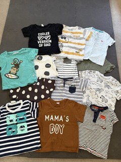 Baby Jungen Sommerpaket T Shirts & Oberteile Motive Größe 74 Konvolut