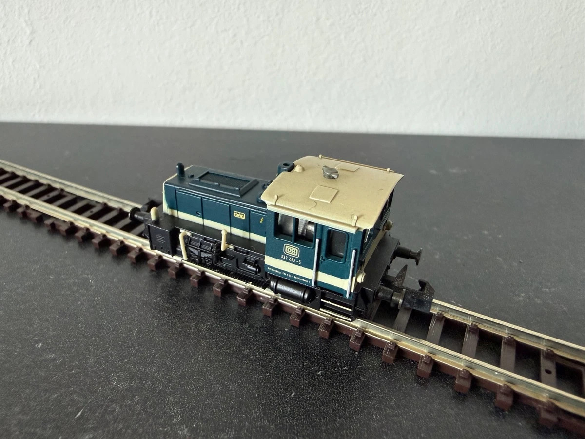 Arnold 2070 Köf BR 332 262-5 Spur Kleindiesellok Ozeanblau OVP