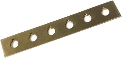 Jiayouy Acoustic Guitar Bridge Pin Hole Slot Repair Plate Hardware Guitar Replac