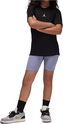 Jordan Sport Dri-FIT Big Kids' Short Sleeve Diamond Top (Black) Size Large - Bla