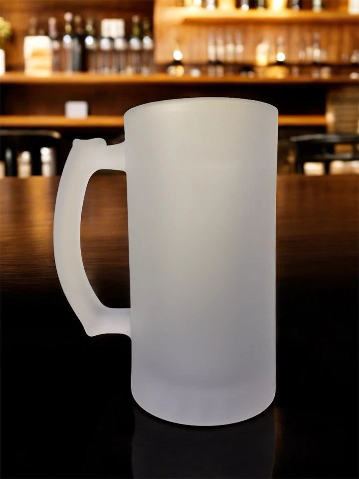 Mis Quinces Recuerdos De Quinceañera 16oz Frosted Glass Beer Stein Lot of 6 - Image 2 of 2